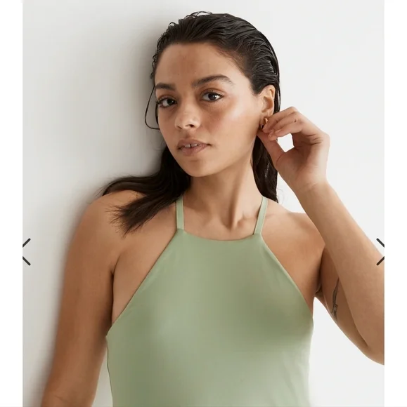 Madewell MWL Green Flex 2.0 Fitness Dress, Size S NWT - Picture 4 of 14